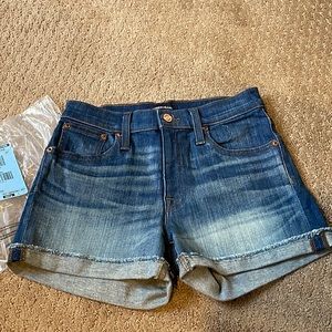 NWT J. Crew Denim Short in Merrill Wash, Size 23